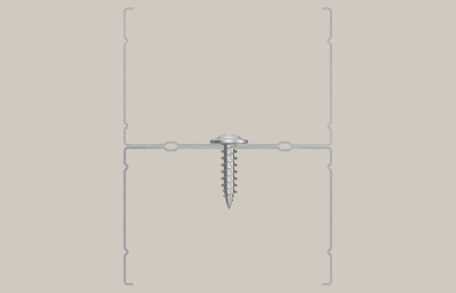 Profile connection screw FPS-FPB - fischer international